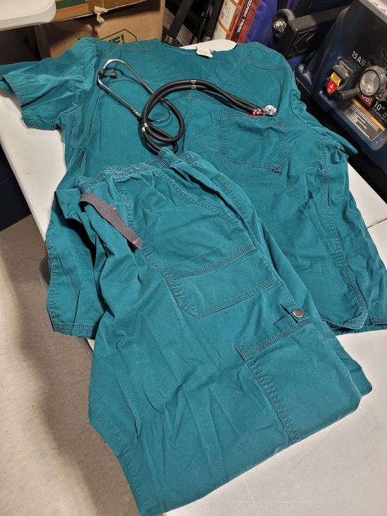 Dickies Other - Dickies Men's Teal Green Medical Scrub Set